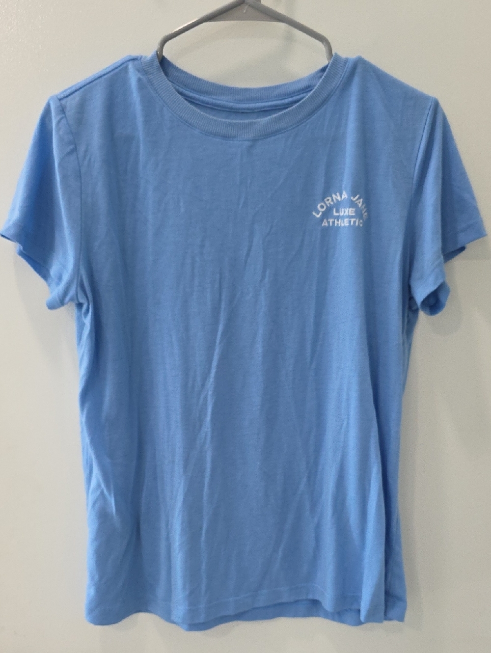 Lorna Jane Light Blue Short Sleeve Tee